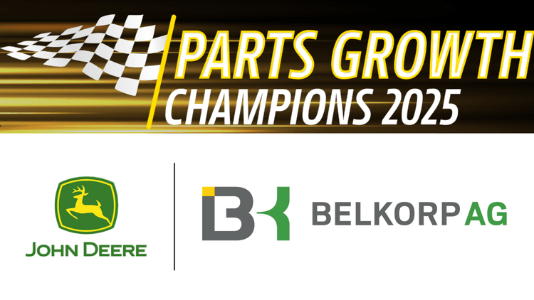 Belkorp Ag wins the Parts Growth Champion Award 2025.