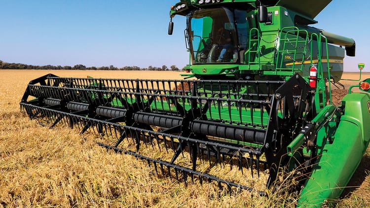 Hydrafloat HD35F Hinged Frame, Flexible Cutterbar Draper - Belkorp Ag - John Deere ...